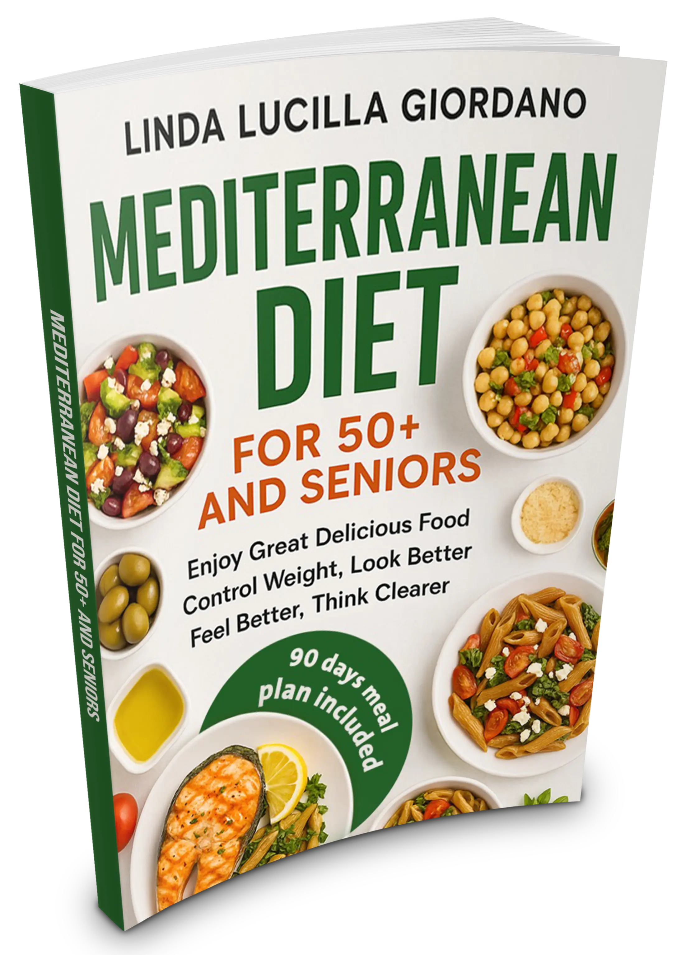 Book cover for The Mediterranean Diet for 50+ and Seniors